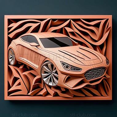 3D модель Hyundai Coup (STL)